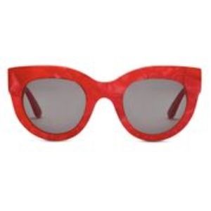 Women's Cat Eye Red Sunglasses